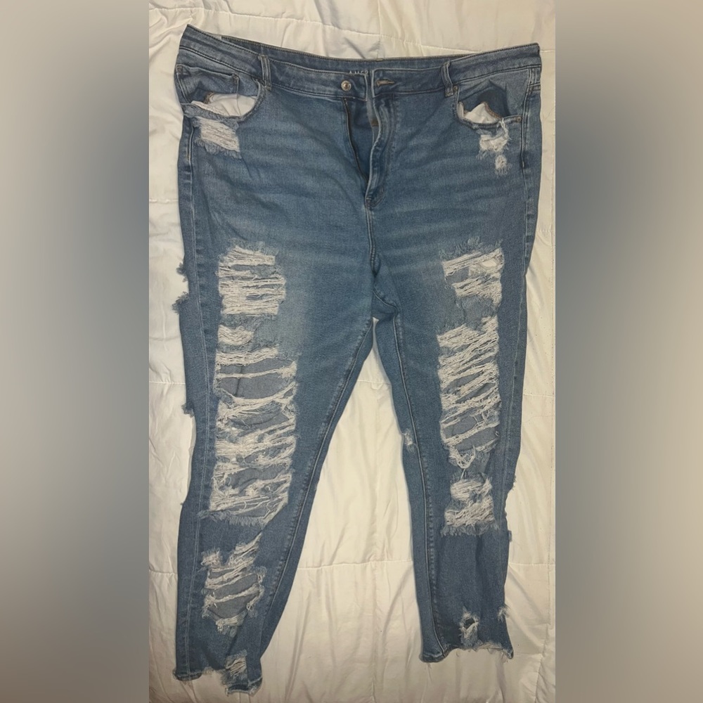 American Eagle Rippled Jeans, size 22